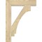 Ekena Millwork Imperial Block Rough Sawn Bracket, Douglas Fir, 4"W x 22"D x 30"H BKT04X22X30IMP05RDF - alternate 2